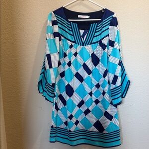 Alice & Trixie Blue and White dress nwot